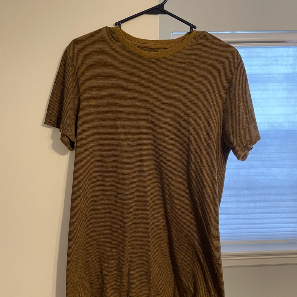 Men's Goodfellow Target Brown Striped T-Shirt